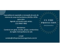 Auto de vistoria do corpo de bombeiros AVCB