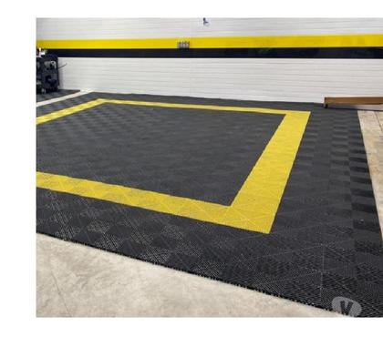 Decoração - Fotos para Estrados piso pallet plástico decorado modular 30x30