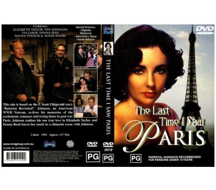 DVDs a Venda - Fotos para Dvd A Última Vez que Vi Paris
