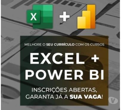 Cursos de informática Taubate SP - Fotos para Cursos do EXCEL e POWER BI