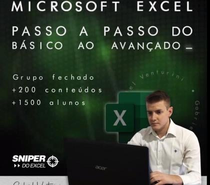 Cursos de informática Taubate SP - Fotos para Sniper do Excel