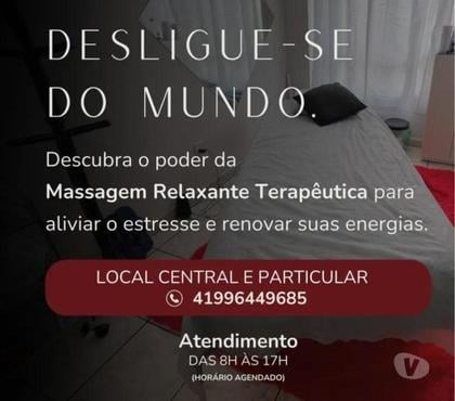 Bem-Estar - Saúde - Beleza Matriz Curitiba PR - Fotos para Cris morena massagem profissional.