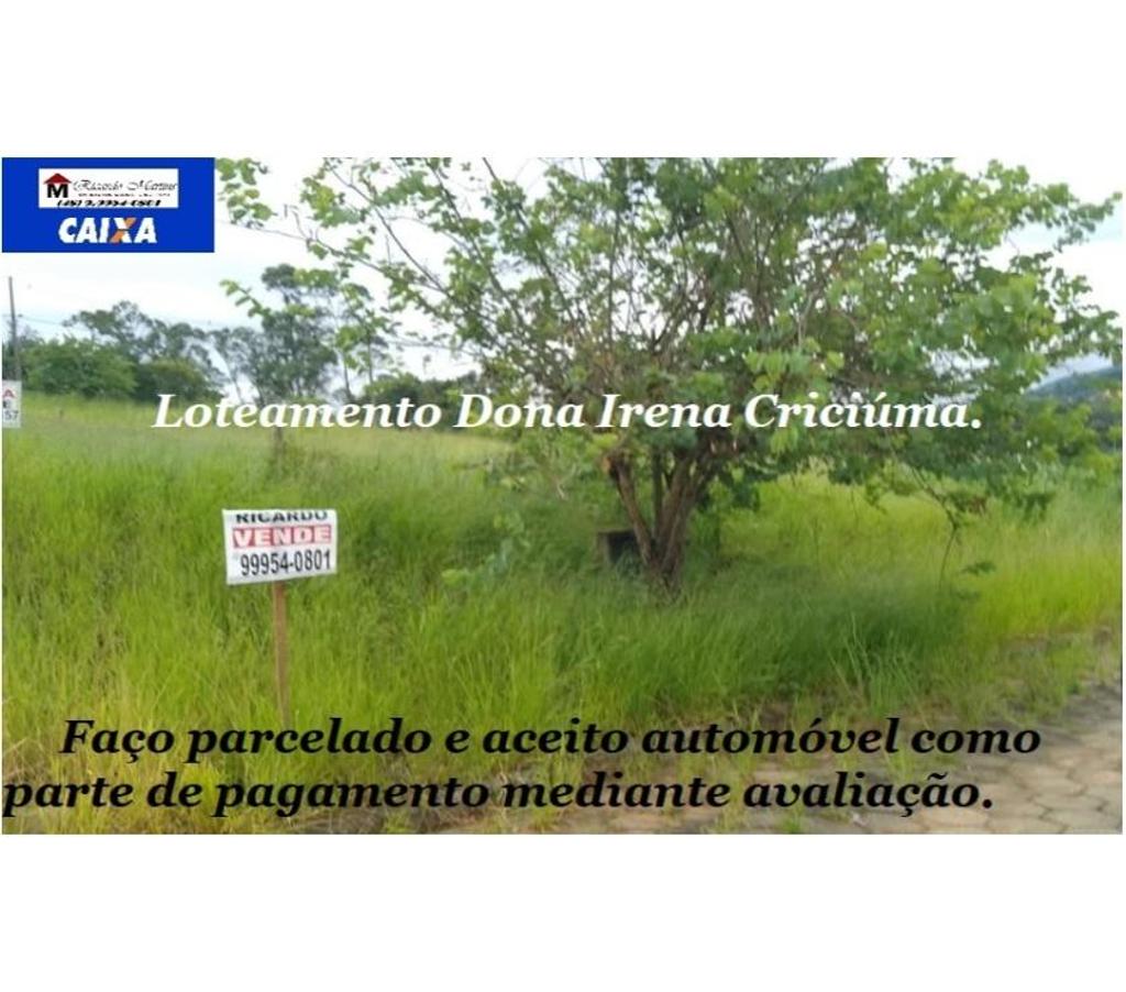Terrenos Criciuma SC - Fotos para Terreno a venda Linha Três Ribeirões Loteamento Dona Irene