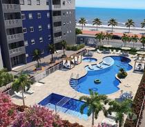 Apartamento em frente ao Mar em Mongagua, 1 e 2 dormitórios