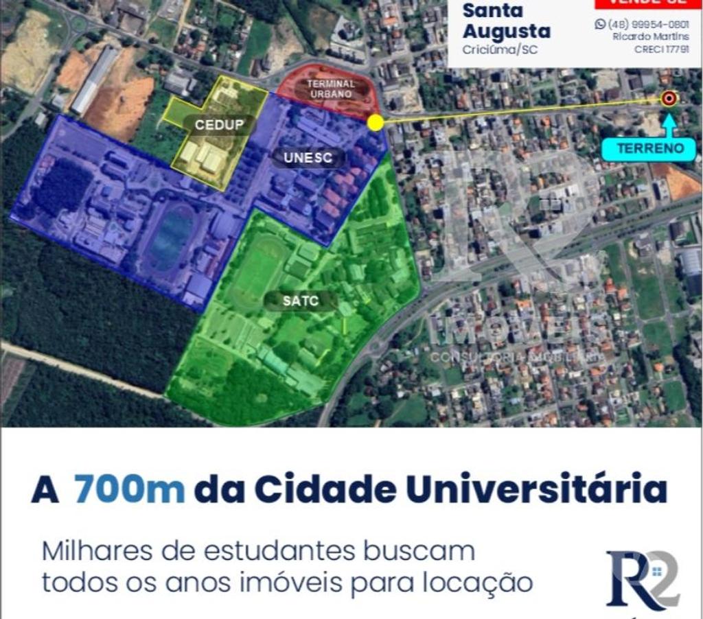 Terrenos Criciuma SC - Fotos para Terreno Comercial a venda próximo a UNESC Criciúma SC