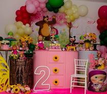 Decoração Marsha e Urso