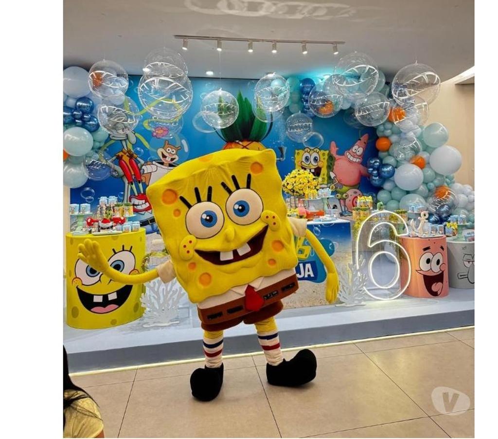 Serviços para eventos Belo Horizonte MG Centro-Sul - Fotos para PERSONAGENS VIVO BOB ESPONJA E PATRICK
