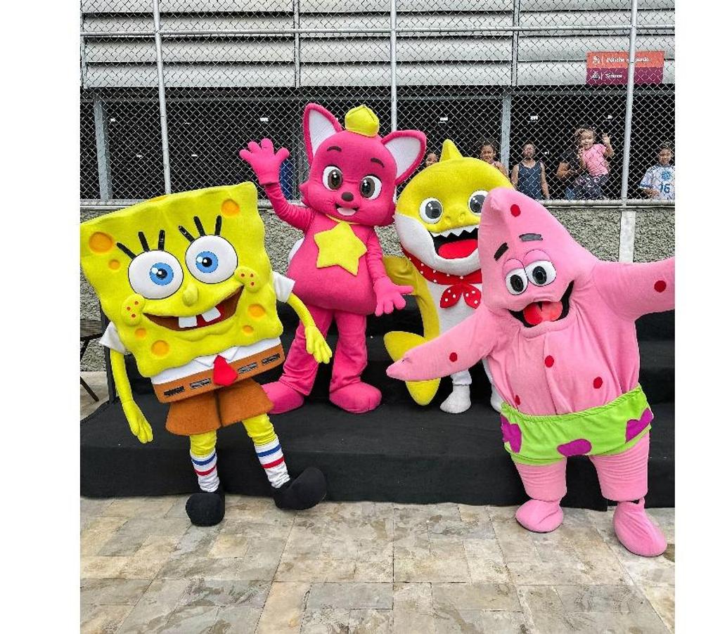 Serviços para eventos Belo Horizonte MG Centro-Sul - Fotos para PERSONAGENS VIVO BOB ESPONJA E PATRICK