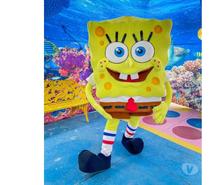 PERSONAGENS VIVO BOB ESPONJA E PATRICK