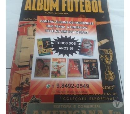Artigos colecionadores Aricanduva Sao Paulo SP - Fotos para Compro Álbum Futebol 1958 Editora Americana pago R$20.000