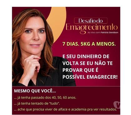 Outros cursos - Fotos para Desafio do Emagrecimento Ao Vivo com Patricia Davidson