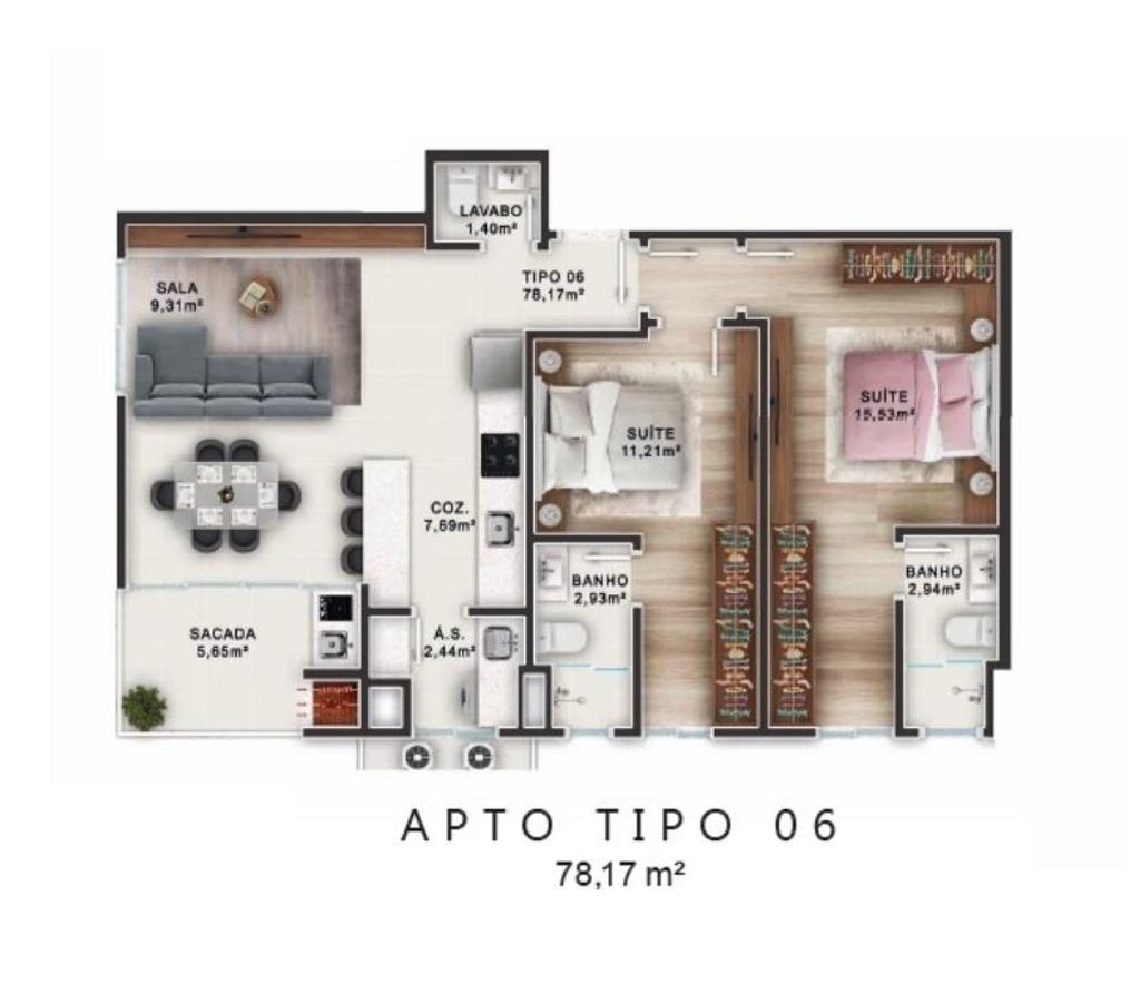 Apartamentos a venda Porto Belo SC - Fotos para Apartamentos em Lançamento Porto Belo - SC