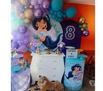 Decoração princesa Jasmim.