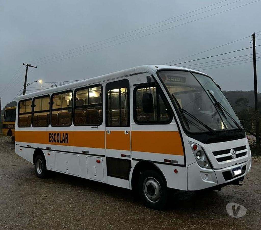 Ônibus Usados Curitiba PR Cidade Industrial de Curitiba - Fotos para Micro Onibus Caio Escolar M.Benz 916 ano 2013 cód.9844