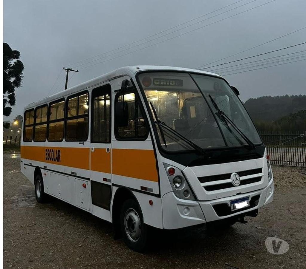 Ônibus Usados Curitiba PR Cidade Industrial de Curitiba - Fotos para Micro Onibus Caio Escolar M.Benz 916 ano 2013 cód.9844