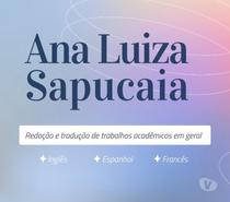 Tradutora de Inglês, Francês e Espanhol