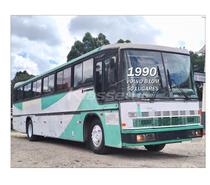 Ônibus Mpolo Viaggio G4 Volvo B10M 50 Lug (COD.630)Ano 1990