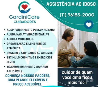 Acompanhante Idosos - Enfermeira Mooca Sao Paulo SP - Fotos para Cuidador para idoso