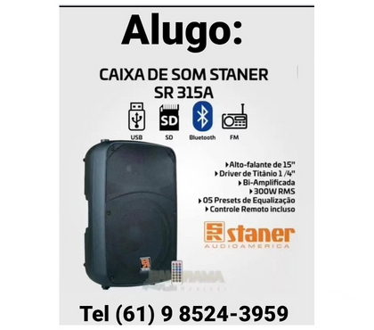 Serviços para eventos Asa Norte Brasilia DF - Fotos para Alugo Caixa de som Profissional Amplificada