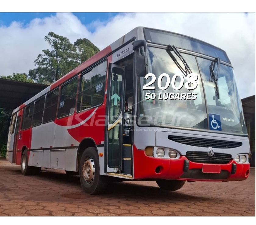 Ônibus usados Boqueirão Curitiba PR - Fotos para Ônibus Marcopolo Viale VW 17-230 EOD 50Lug(COD.675)Ano 2008