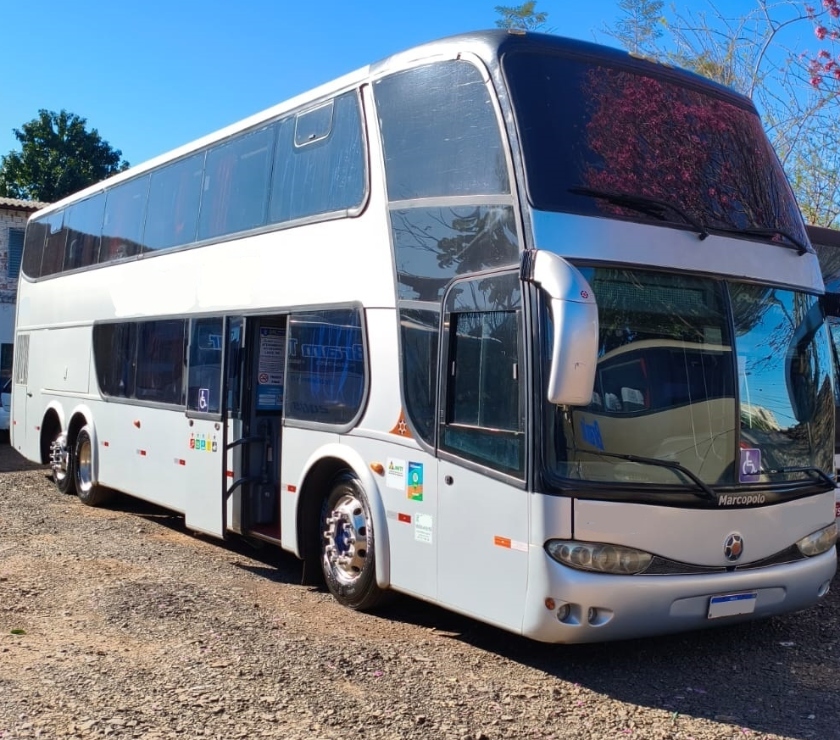 Onibus DD 3-eixos G-6 Scania k-124 ano 2004 cód.9879