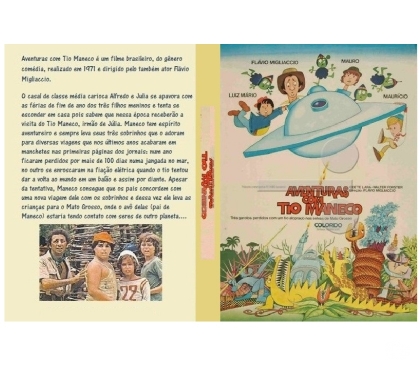 Video Games a Venda - Fotos para Dvd Aventuras com Tio Maneco