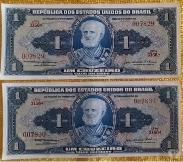 Artigos de coleção - Fotos para 74 CÉDULAS de 1CZ MARQUÊS de TAMANDARÉ - FE
