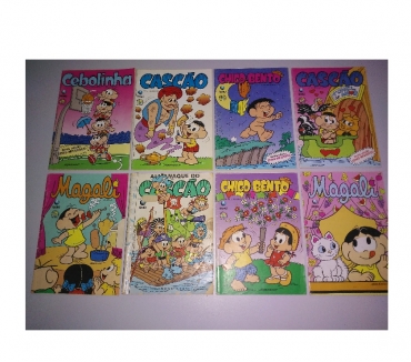 Video Games a Venda - Fotos para Coleção de Gibis Turma da Mônica