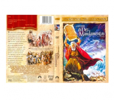 DVD - Video Games - Livros - CD - Fotos para Dvd Os Dez Mandamentos