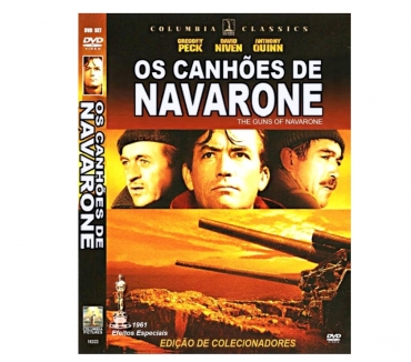 DVD - Video Games - Livros - CD - Fotos para Dvd Os Canhões de Navarone