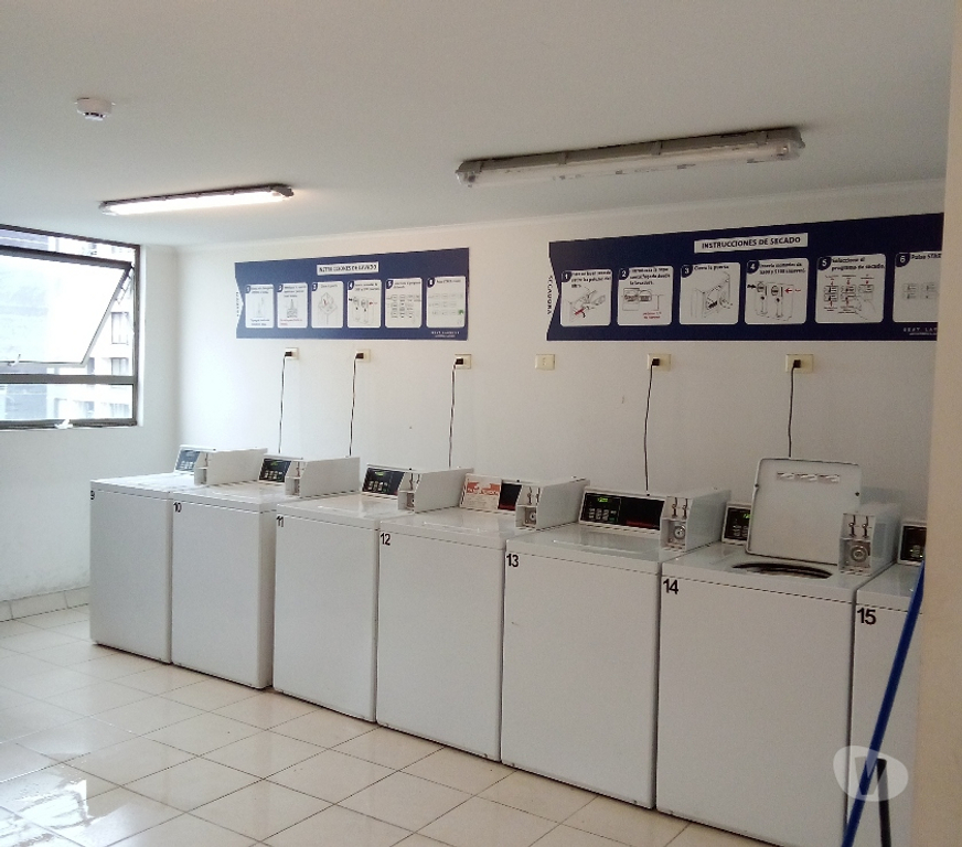 Bienes Raices Santiago Estación Central - Fotos de Departamentos en Edificio Equipado Moderno-Estación Central