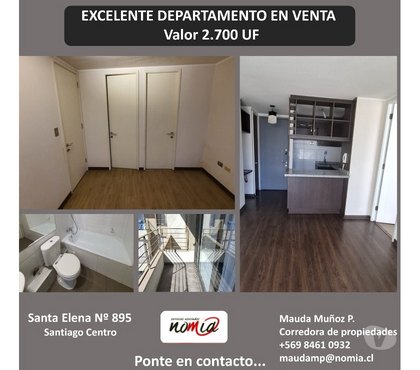 Bienes Raices Santiago Santiago - Fotos de DEPARTAMENTO MARIPOSA 2D 2B ESTACIONAMIENTO Y BODEGA STGO