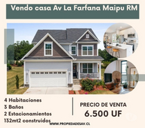 Fotos de Vendo casa 4d-3b-2e Av La Farfana Comuna Maipú RM