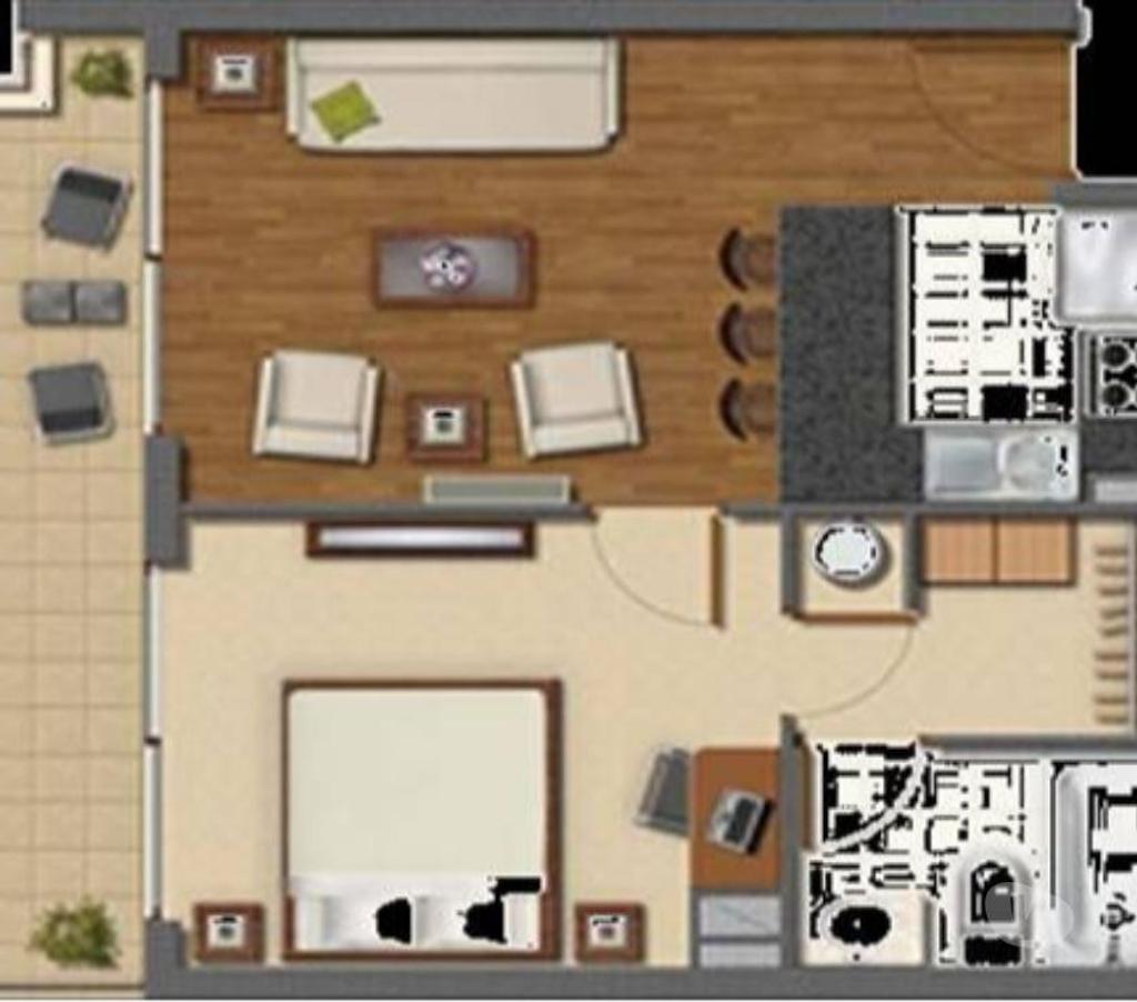 Arriendos Santiago Recoleta - Fotos de Se Arrienda Depto 1 Dormitorio 1 Baño, Recoleta