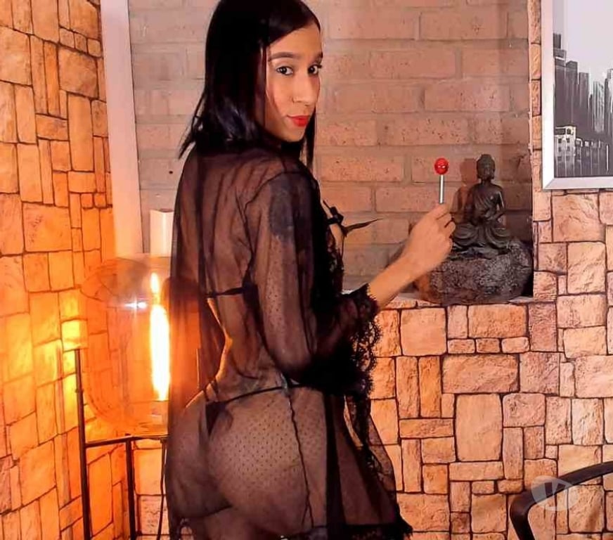 Escorts Gay - Travestis Bío-Bío Los Ángeles - Fotos de Elyz chica trans natural Colombiana, culona y morbosa