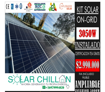 Material-Equipo Profesional Chillán Ñuble - Fotos de ENERGIA SOLAR CHILLAN