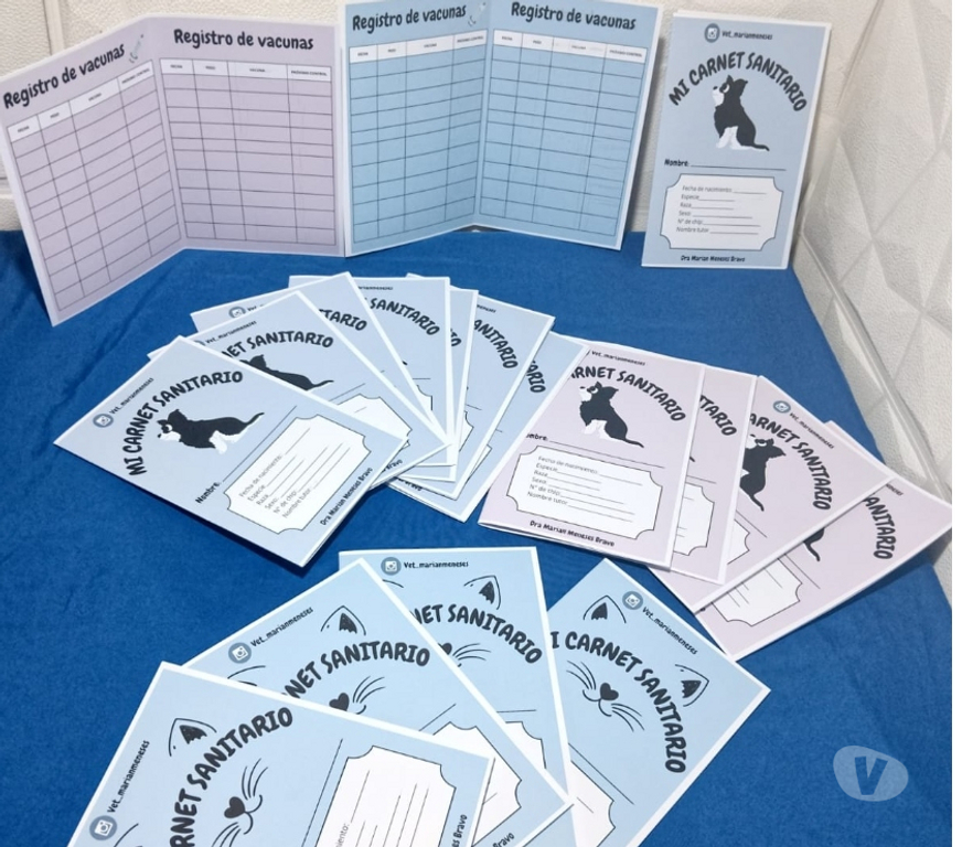 Otros Servicios Santiago Santiago - Fotos de carnets veterinarios y recetarios personalizados