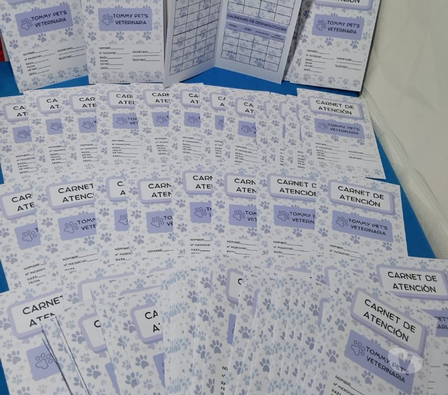 Otros Servicios Santiago Santiago - Fotos de carnets veterinarios y recetarios personalizados