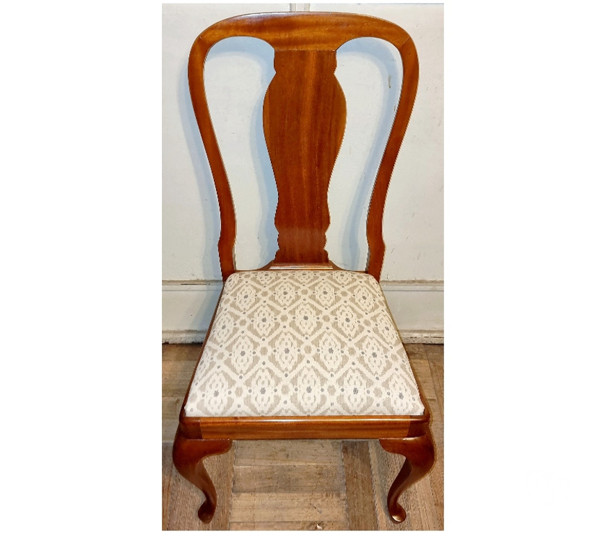 Muebles Santiago Quinta Normal - Fotos de 4 Sillas de Comedor estilo Reina Ana en madera de Lingue