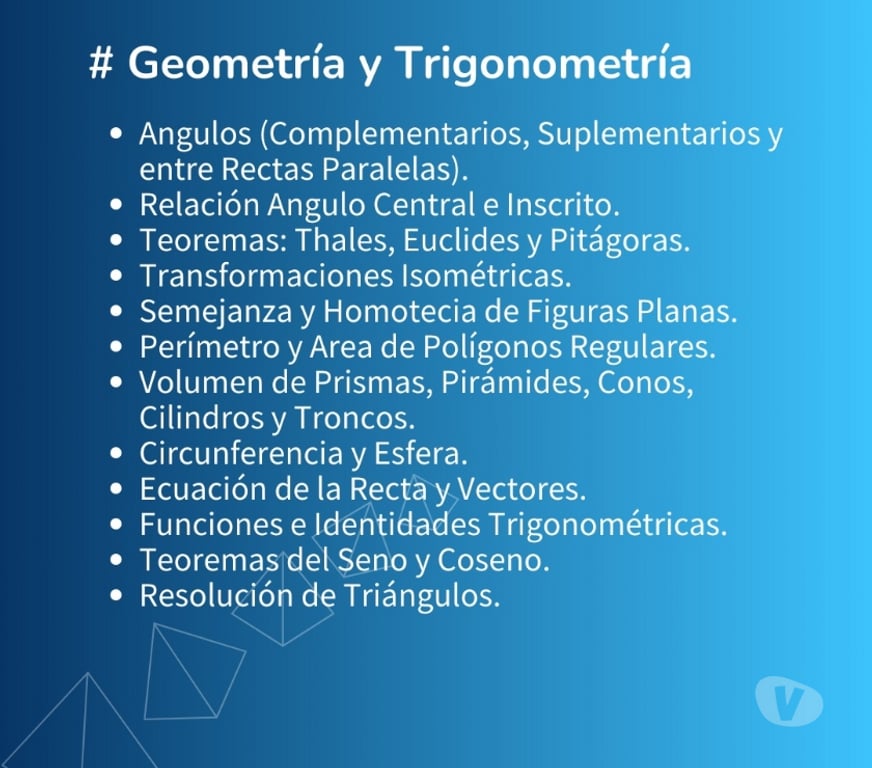Clases Particulares de Apoyo Santiago Providencia - Fotos de Clases de Matematicas - Nivelacion, Apoyo y Reforzamiento