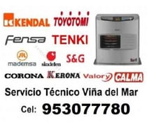 TOYOTOMI TENKI SINDELEN SERVICIO c 953077780 VIÑA DEL MAR