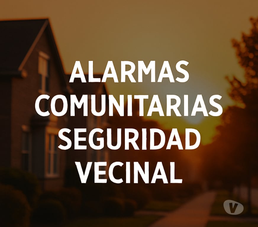 Otros Servicios Santiago Santiago - Fotos de Alarmas Comunitarias – Sistema Vecinal de Seguridad