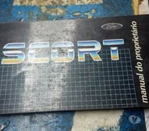 Manual de usuario Ford Escort impecable.