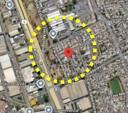 Casas en venta Conchalí Santiago - Fotos de Zapadores 320 M2