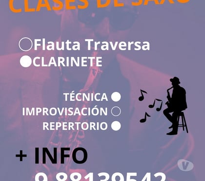 Música-Actuación-Danza-Arte Macul Santiago - Fotos de CLASES PARTICULARES DE SAXOFON