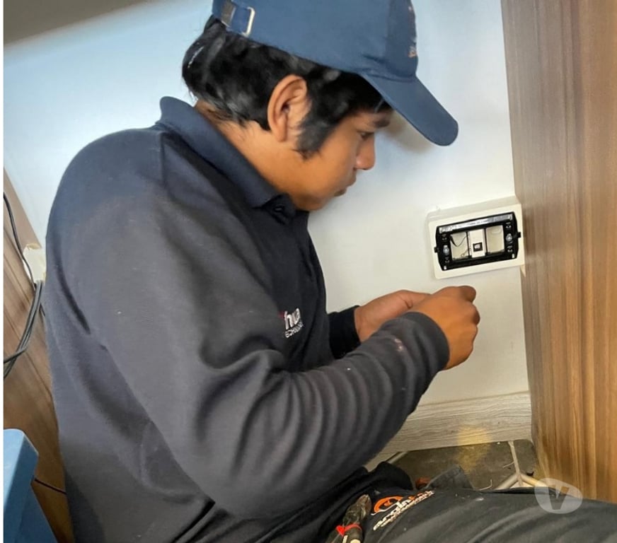 Servicios de Informática Iquique Alto Hospicio - Fotos de Instalacion Puntos de Red - Zona Norte Chile