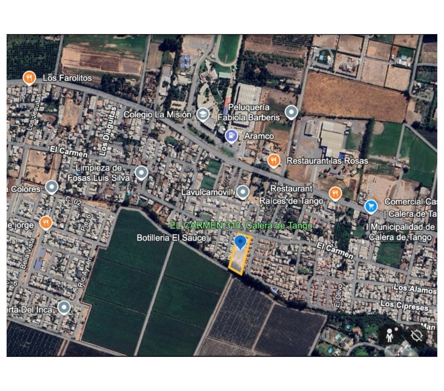 Parcelas en Venta Maipo Calera de Tango - Fotos de Gran Terreno Uso Mixto 5.000 M2, Calera De Tango