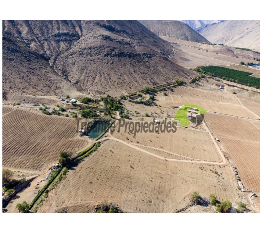 Parcelas en Venta Elqui Vicuña - Fotos de Parcelas con agua de riego y crédito directo, Vicuña.