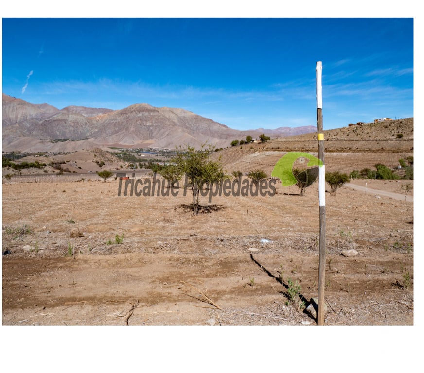 Parcelas en Venta Elqui Vicuña - Fotos de Parcelas con agua de riego y crédito directo, Vicuña.