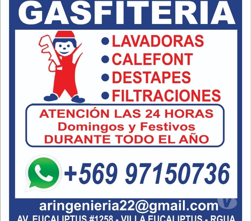 Reparaciones-Decoraciones Cachapoal Rancagua - Fotos de Trabajos de gasfiteria a domicilio